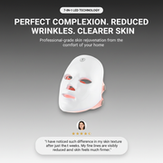 Elovia Glow 7 in 1 led skincare mask...