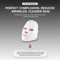 Elovia Glow 7 in 1 led skincare mask...
